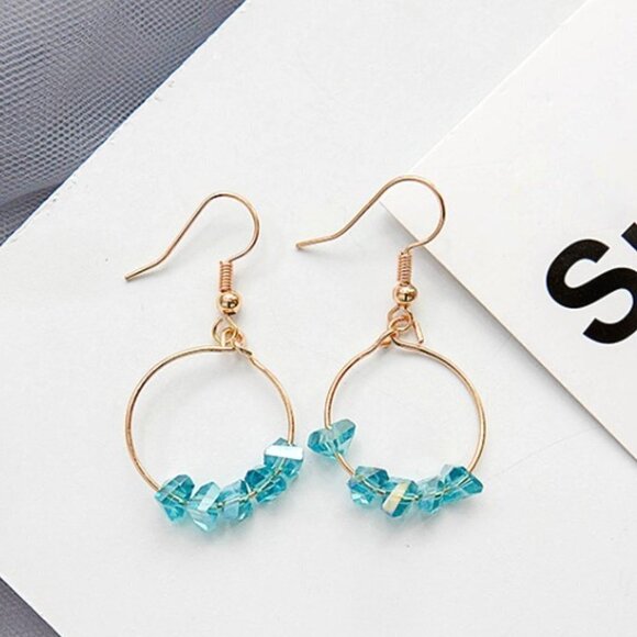 Jewelry - Oceanic Crystal Earrings